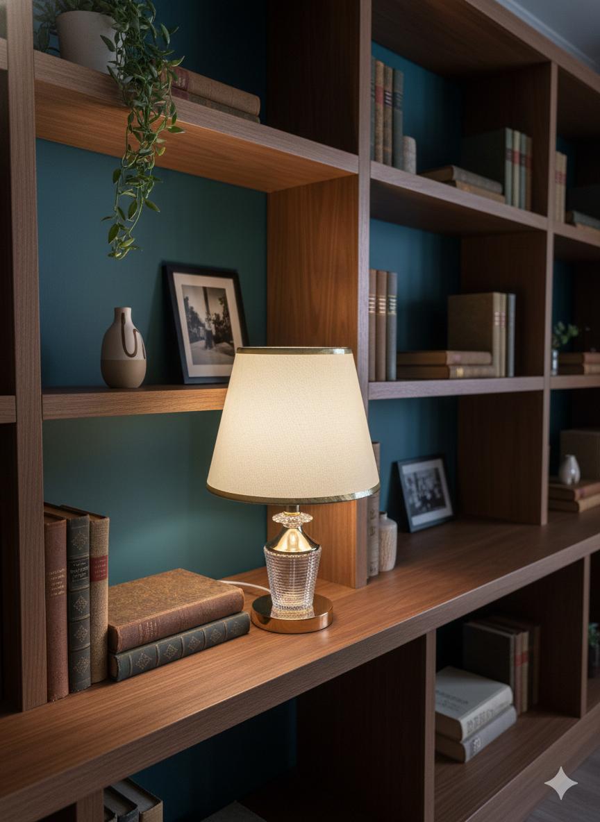 Elegant Crystal Table Lamp