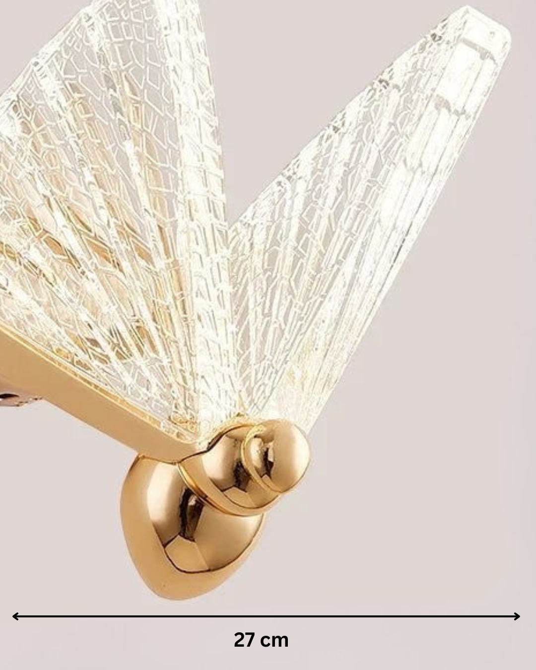 Acrylic Butterfly Wall Light