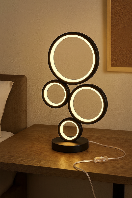 Modern LED Circle Table Lamp
