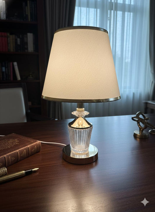Elegant Crystal Table Lamp
