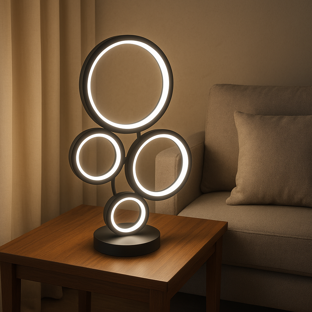 Modern LED Circle Table Lamp