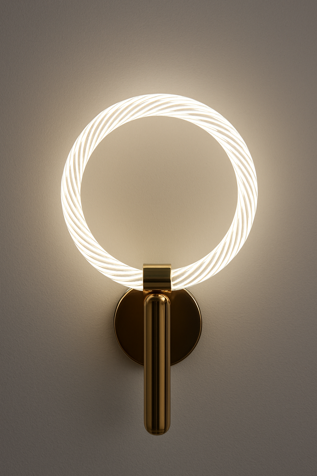 Luminous Halo LED Wall Light