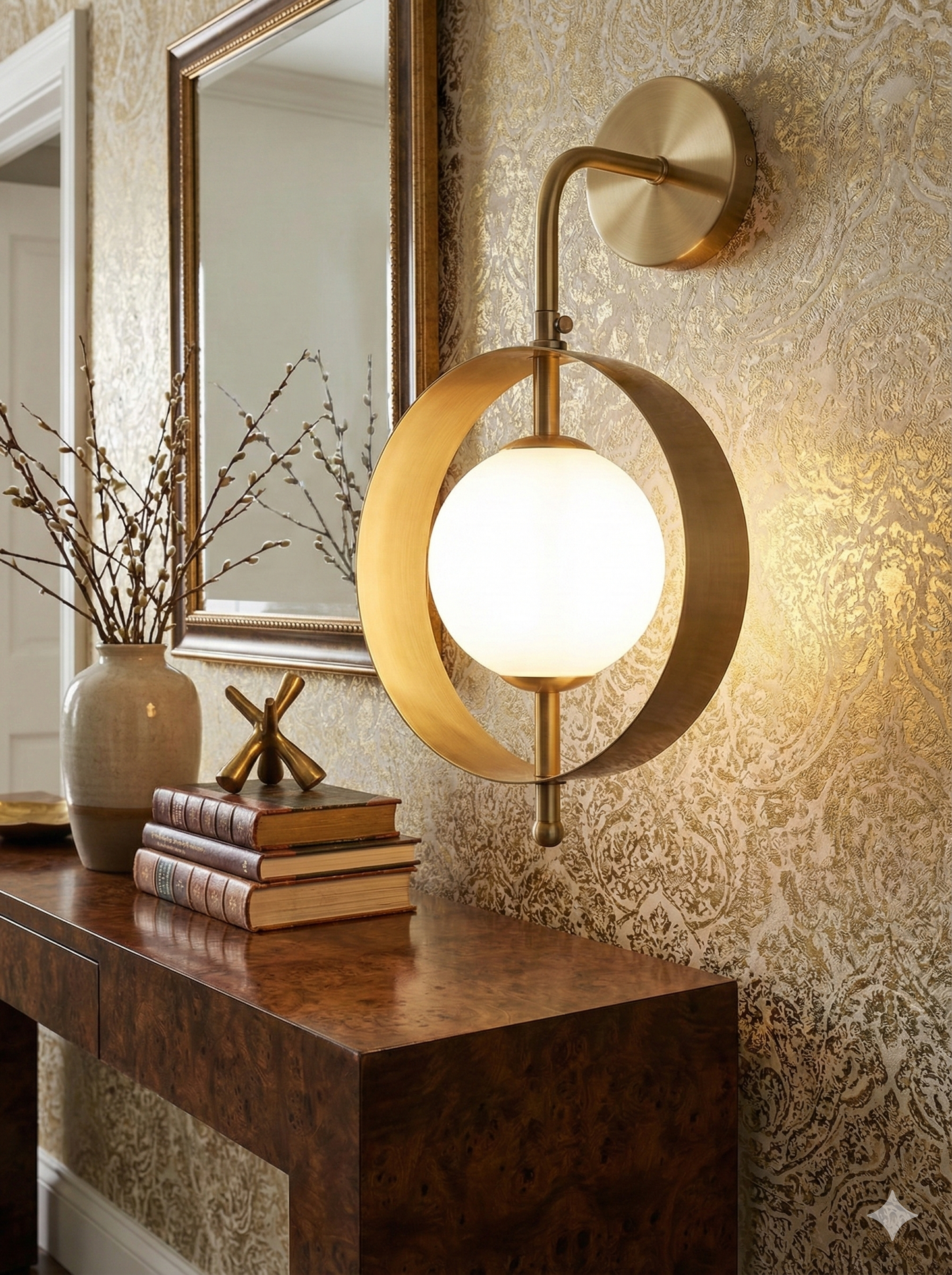 Luminous Orbit Wall Sconce