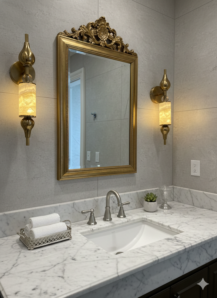 Aurelia Onyx Grandeur Wall Sconce
