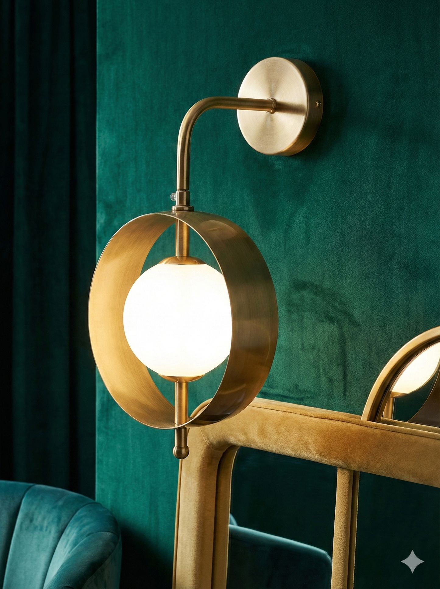 Luminous Orbit Wall Sconce