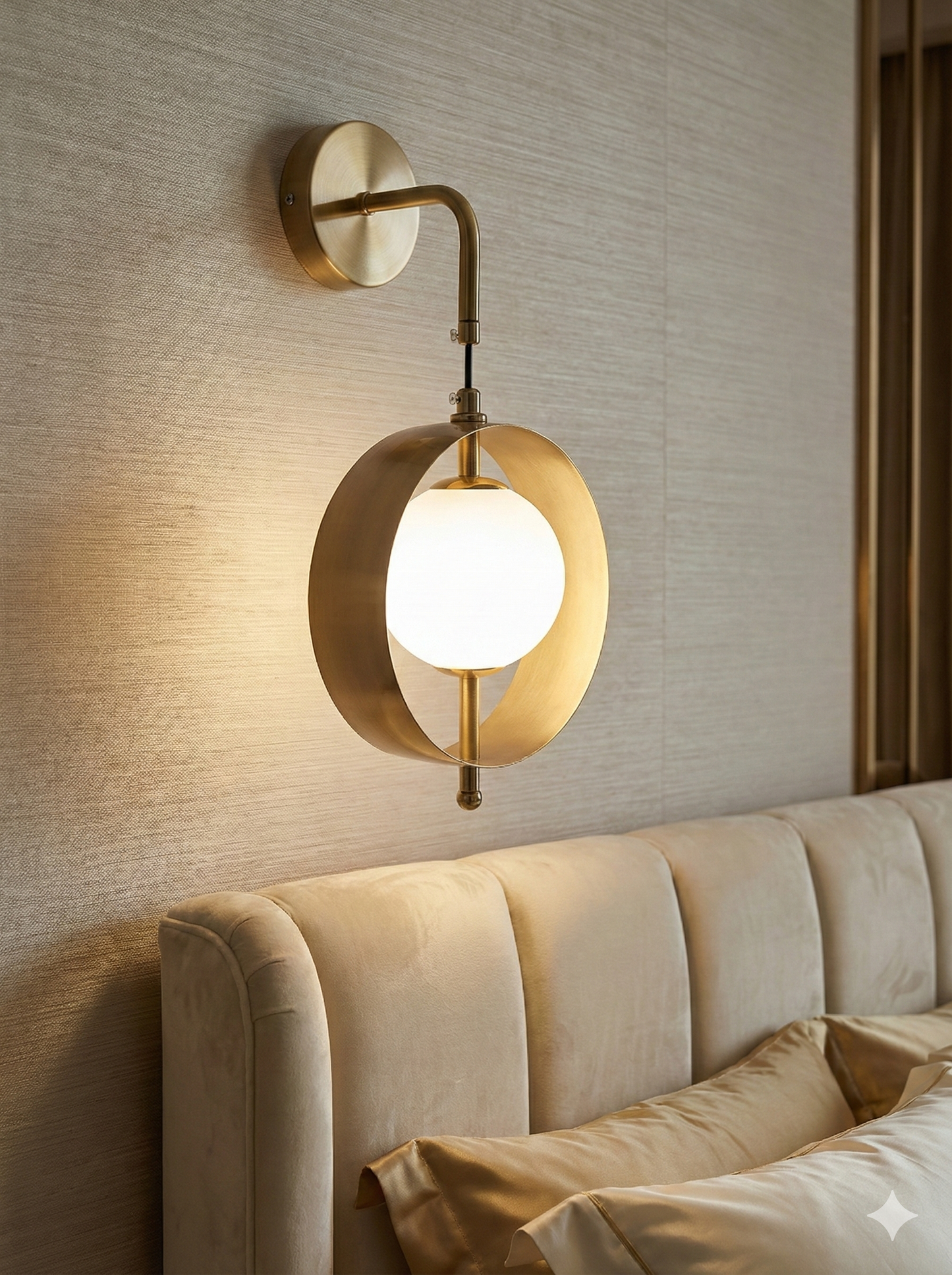 Luminous Orbit Wall Sconce