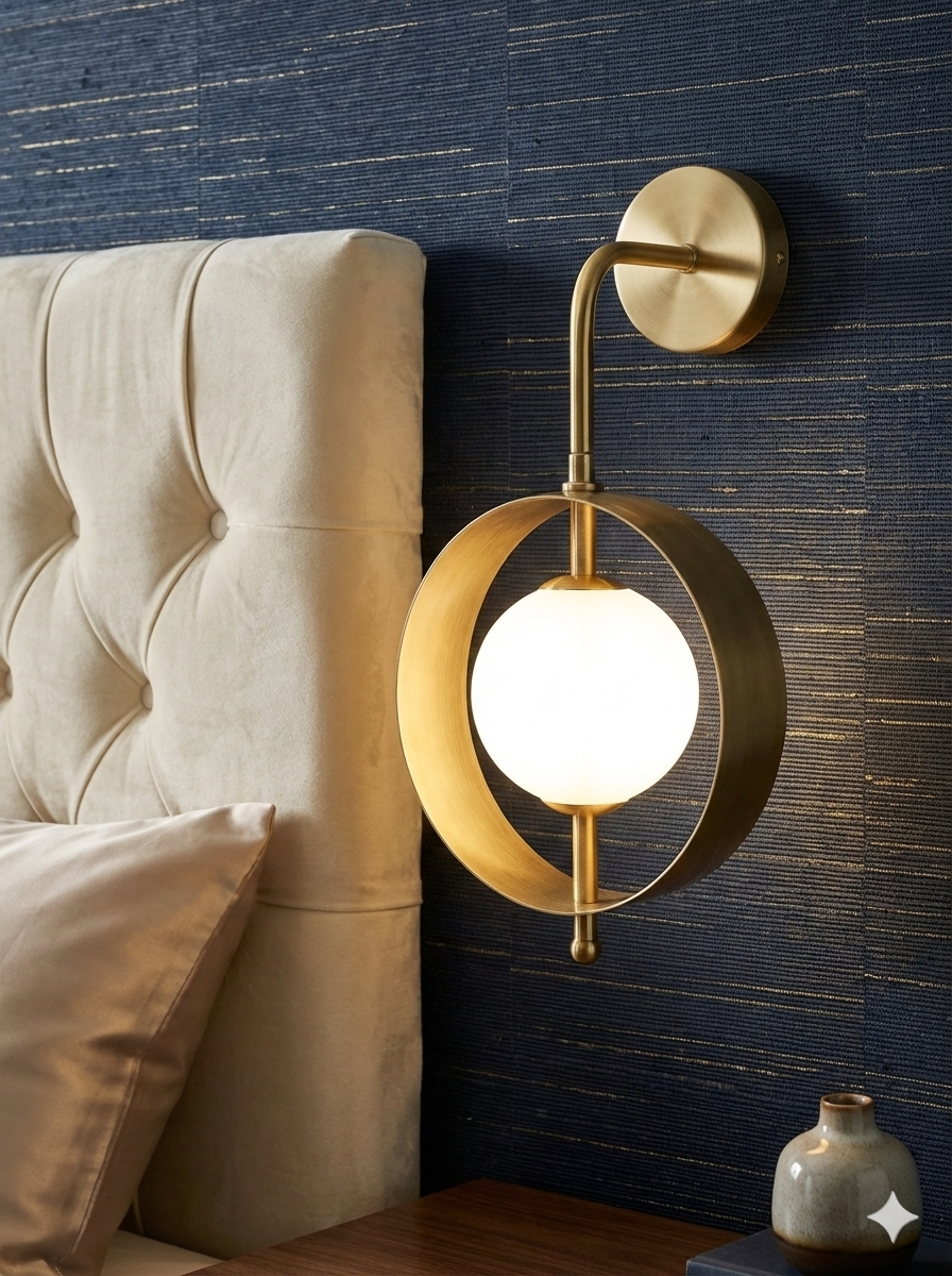 Luminous Orbit Wall Sconce