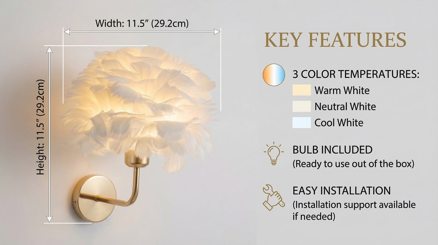 The Cloud Sconce