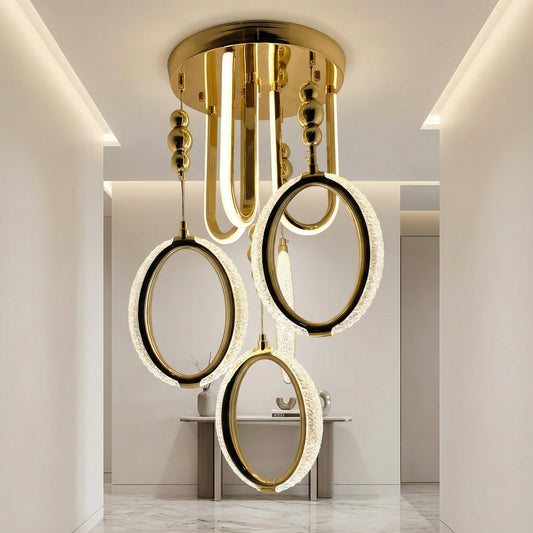Infinite Ring Luxe Chandelier