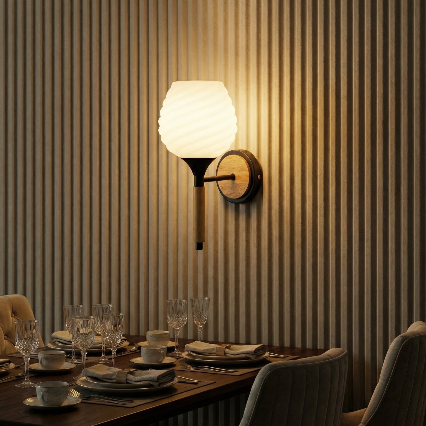 LumaWood Wall Light