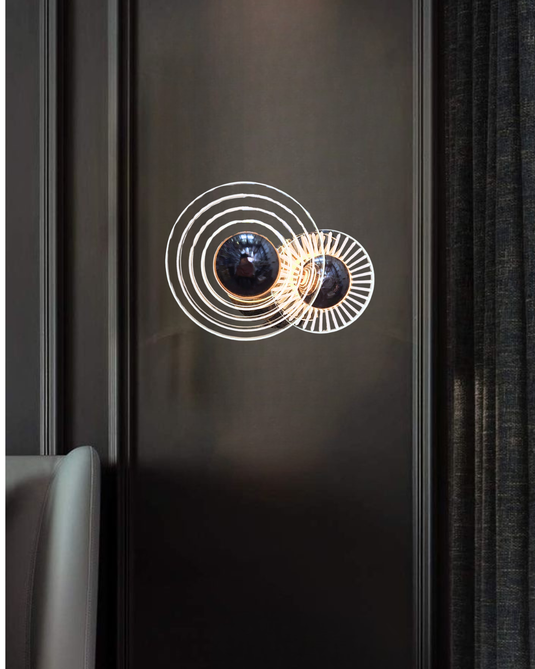 Orbit Glow Wall Light