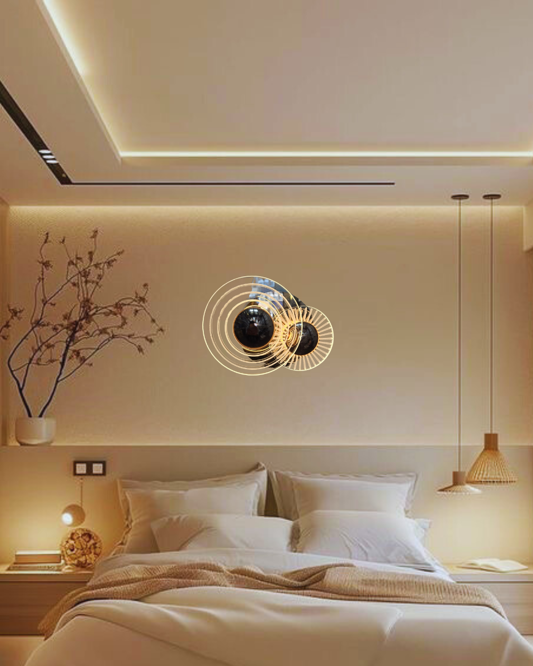 Orbit Glow Wall Light