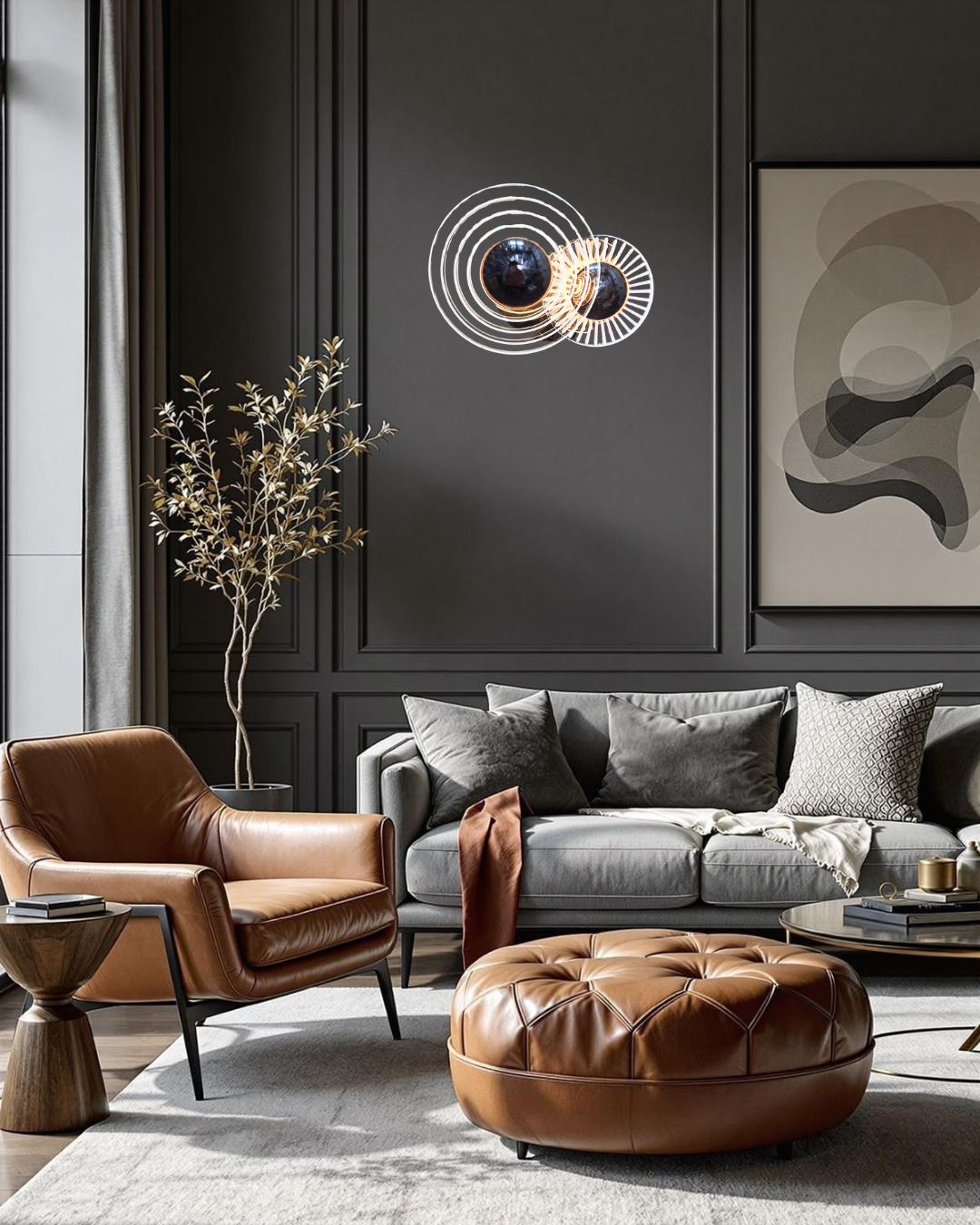 Orbit Glow Wall Light