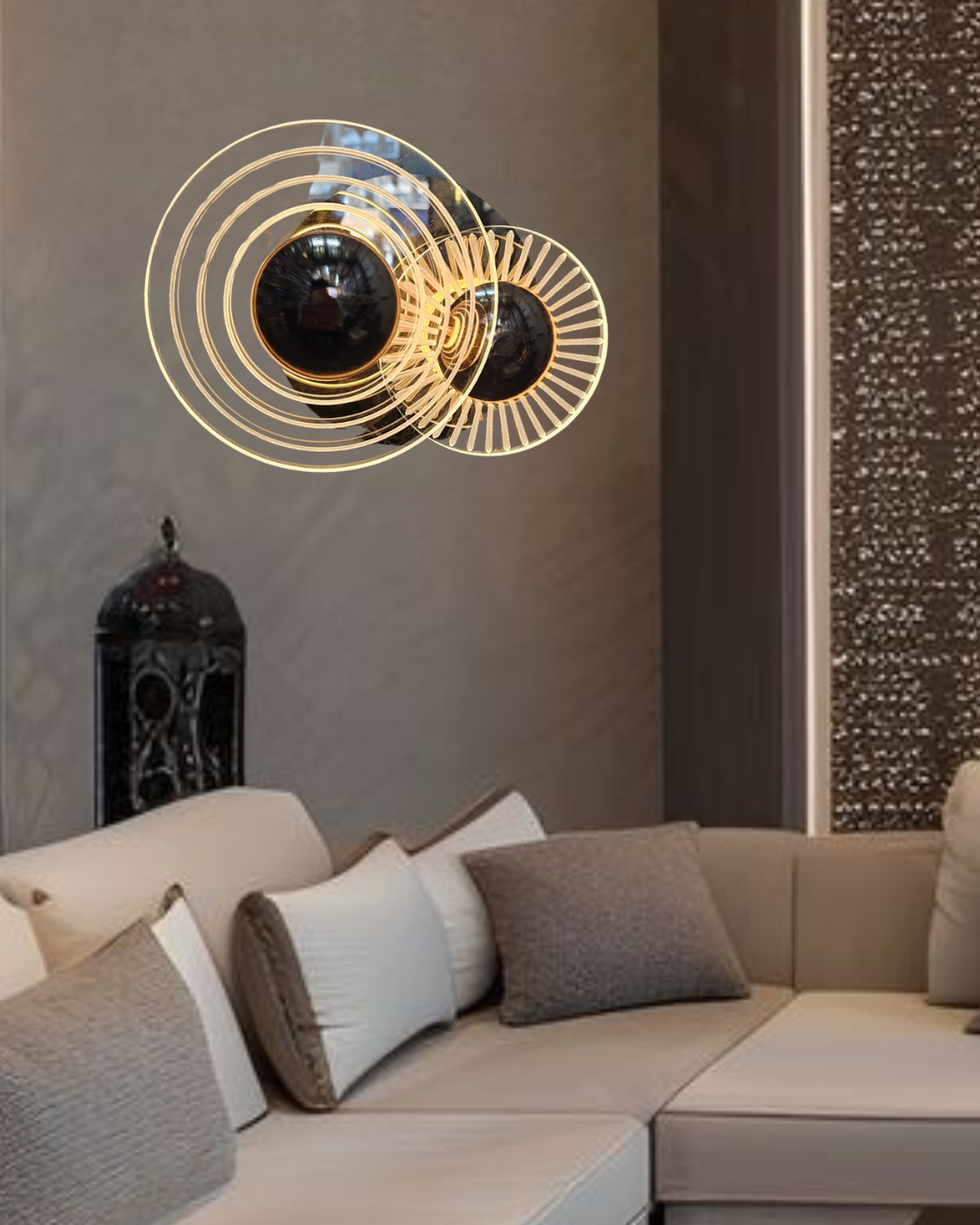 Orbit Glow Wall Light