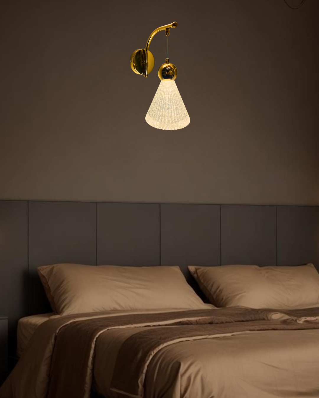 Timeless Crystal Wall Sconce