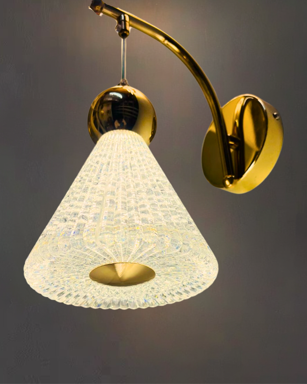 Timeless Crystal Wall Sconce