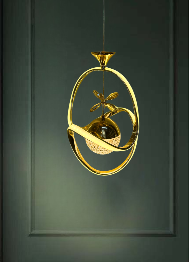 Modern Artistic Crystal Pendant Light Fixture