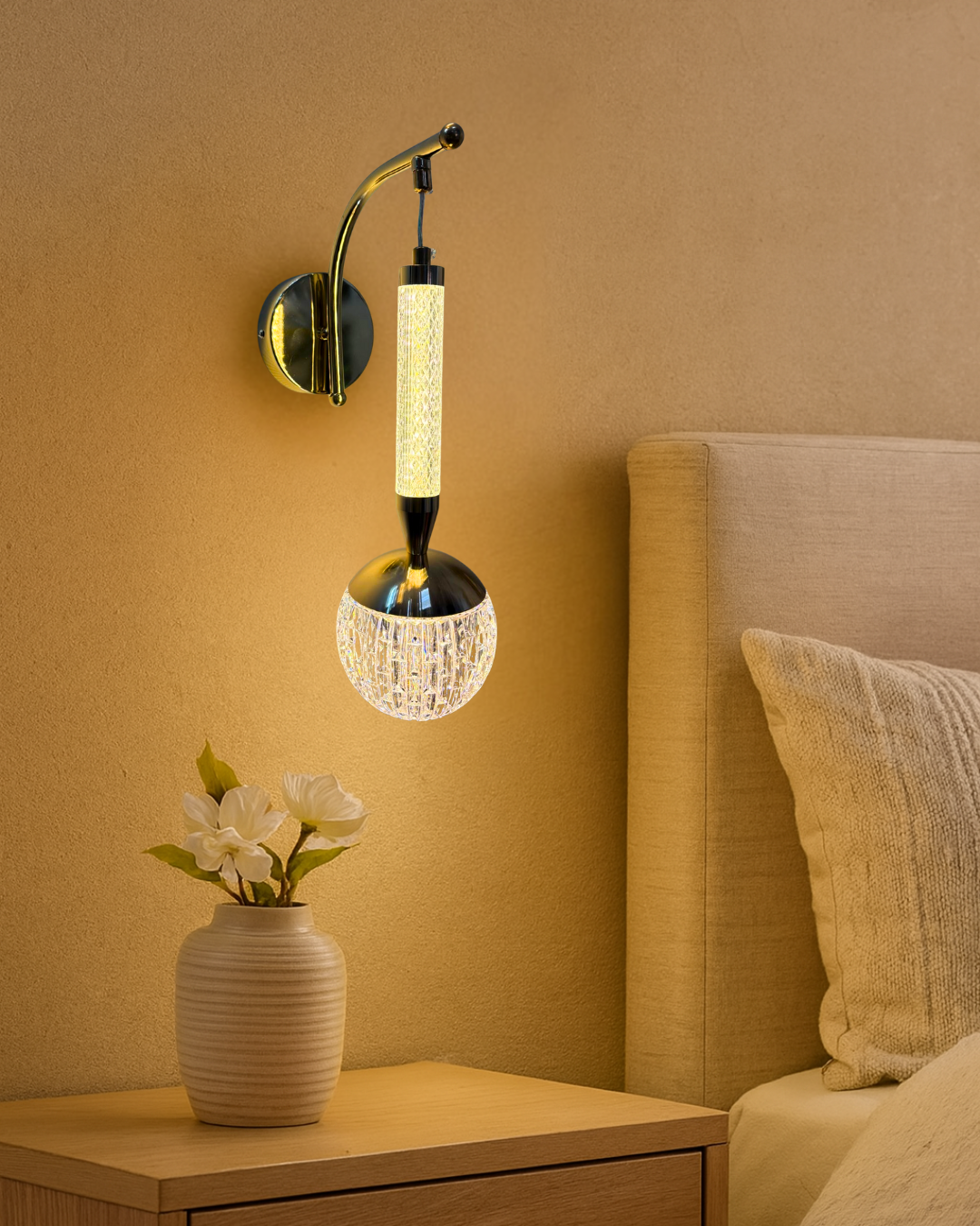 GlowSphere Wall Light
