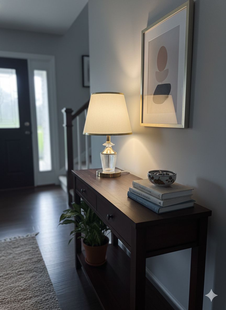 Elegant Crystal Table Lamp